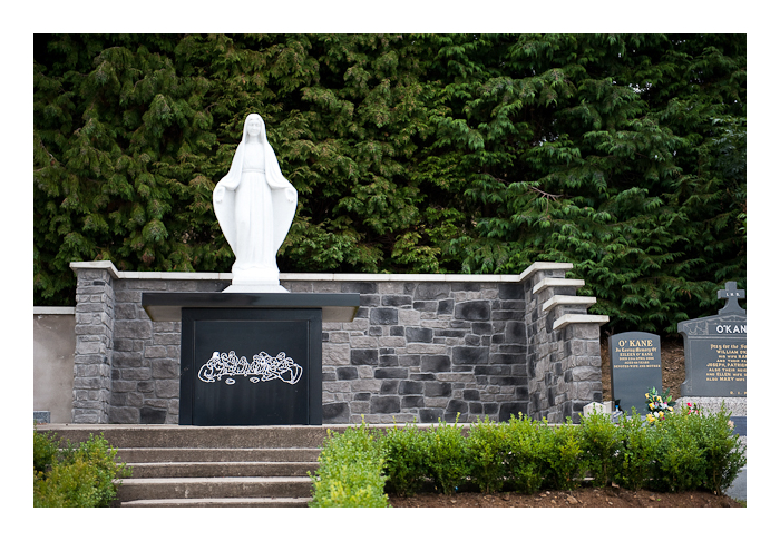 Staue of Our Lady and Outside Altar