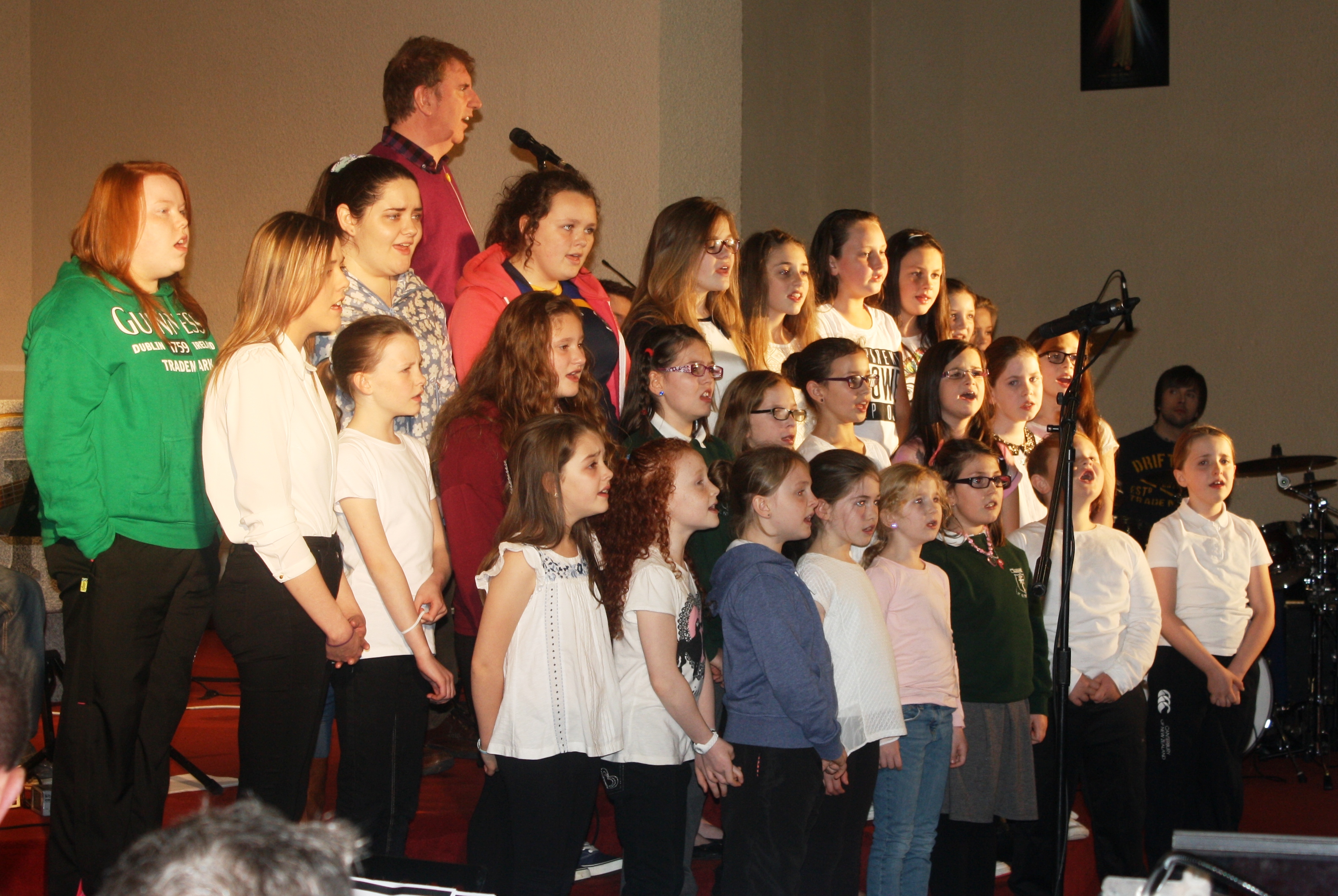 St Mary's Folk Choir With Fr Liam Lawton